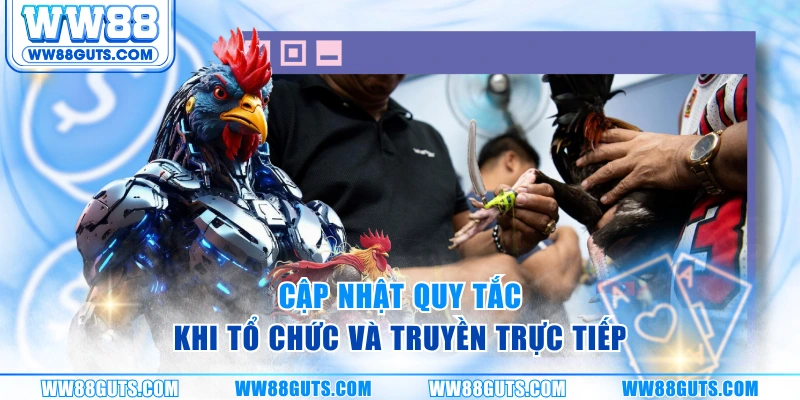 Cập nhật quy tắc khi tổ chức và truyền trực tiếp