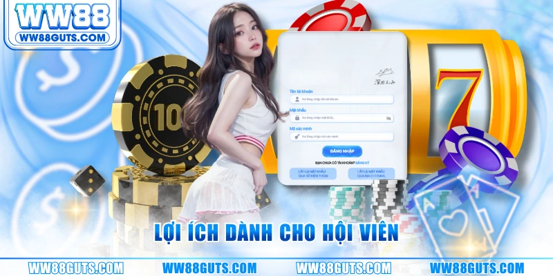 Lợi ích dành cho hội viên