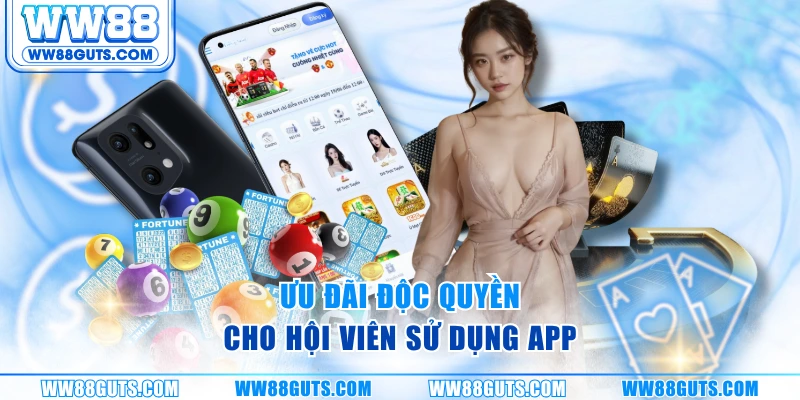 Ưu đãi độc quyền cho hội viên sử dụng App